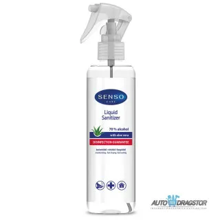 ANTIBAKTERIJSKI SPREJ ZA RUKE 300ML ALOE VERA 70% ALKOHOLA 