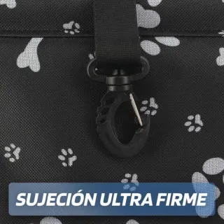 TRANSPORTNA TORBA ZA ZIVOTINJE 38.5x38.5x27CM CRNA 