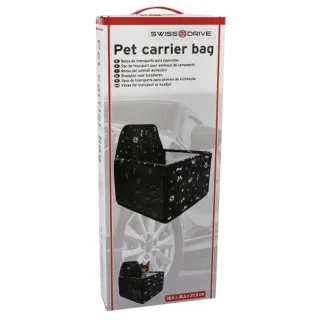 TRANSPORTNA TORBA ZA ZIVOTINJE 38.5x38.5x27CM CRNA 