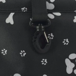 TRANSPORTNA TORBA ZA ZIVOTINJE 38.5x38.5x27CM CRNA 