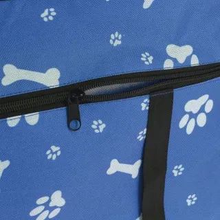 TRANSPORTNA TORBA ZA ZIVOTINJE 38.5x38.5x27CM PLAVA 