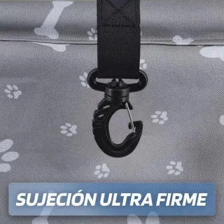 TRANSPORTNA TORBA ZA ZIVOTINJE 38.5x38.5x27CM SIVA 