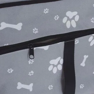 TRANSPORTNA TORBA ZA ZIVOTINJE 38.5x38.5x27CM SIVA 