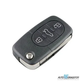 KUĆIŠTE OKLOP KLJUČA 3 dugmeta HU66 ZA AUDI A2,A3,A4,A6,A8,TT 