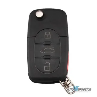 KUĆIŠTE OKLOP KLJUČA 4 DUGMETA ZA AUDI 