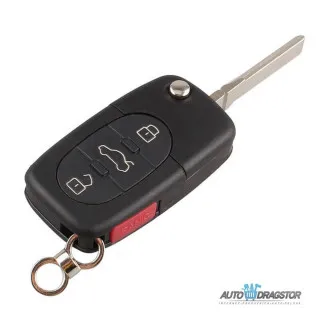 KUĆIŠTE OKLOP KLJUČA 4 DUGMETA ZA AUDI 