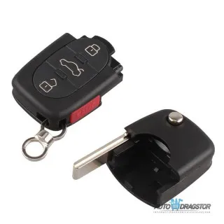 KUĆIŠTE OKLOP KLJUČA 4 DUGMETA ZA AUDI 