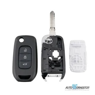 KUĆIŠTE OKLOP KLJUČA  2 DUGMETA ZA RENAULT MEGANE 