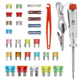 OSIGURACI SET (SET OSIGURACA/ALAT ZA VAĐENJE/GLINERICA)  SET SADRŽI 29KOM 