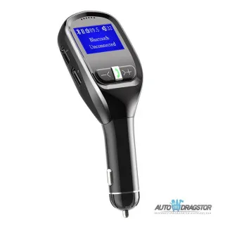 FM PREDAJNIK (TRANSMITER), USB PUNJAČ, 2 USB ULAZA, BLUETOOTH 5.0, MP3/WMA 