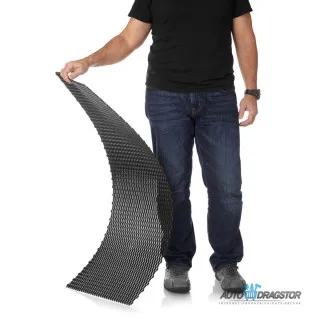 PVC MREZICA ZA GRIL CRNA 120x40CM 