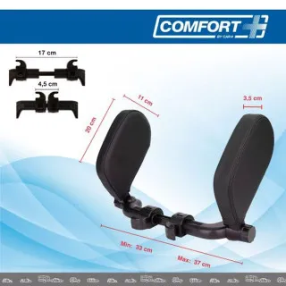 DRŽAČ ZA GLAVU CRNI 