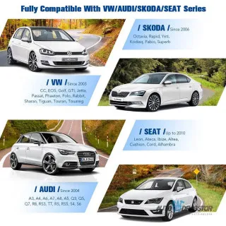 UREĐAJ ZA DIJAGNOSTIKU OBD2 ZA VOLKSWAGEN ŠKODA SEAT AUDI 