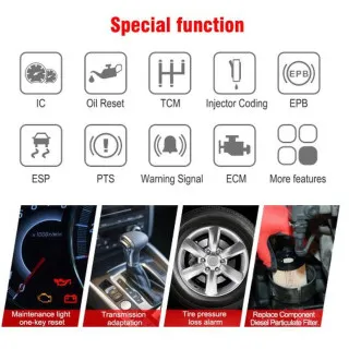 UREDJAJ ZA DIJAGNOSTIKU OBD2  ZA MERCEDES BENZ VOZILA SA PUNOM DIJAGNOSTIKOM I OPCIJOM RESETOVANJA 