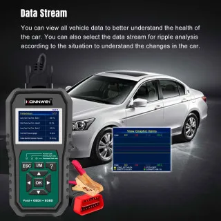 UNIVERZALNI OBD2 SKENER ZA SVA VOZILA +DIJAGNOSTICKI SKENER ZA FORD VOZILA SA ŠIROKIM SPEKTROM FUNKCIJA RESETOVANJA 