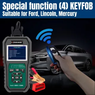 UNIVERZALNI OBD2 SKENER ZA SVA VOZILA +DIJAGNOSTICKI SKENER ZA FORD VOZILA SA ŠIROKIM SPEKTROM FUNKCIJA RESETOVANJA 