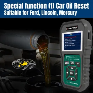 UNIVERZALNI OBD2 SKENER ZA SVA VOZILA +DIJAGNOSTICKI SKENER ZA FORD VOZILA SA ŠIROKIM SPEKTROM FUNKCIJA RESETOVANJA 