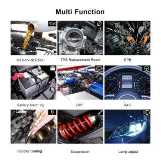 UNIVERZALNI OBD2 SKENER ZA SVA VOZILA +DIJAGNOSTICKI SKENER ZA FORD VOZILA SA ŠIROKIM SPEKTROM FUNKCIJA RESETOVANJA 