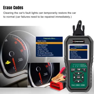 UNIVERZALNI OBD2 SKENER ZA SVA VOZILA +DIJAGNOSTICKI SKENER ZA FORD VOZILA SA ŠIROKIM SPEKTROM FUNKCIJA RESETOVANJA 