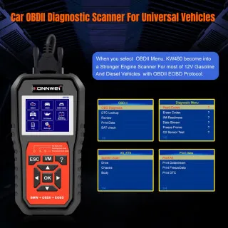 UREDJAJ ZA DIJAGNOSTIKU OBD2  ZA BMW VOZILA SA PUNOM DIJAGNOSTIKOM I OPCIJOM RESETOVANJA 