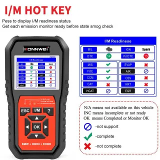 UREDJAJ ZA DIJAGNOSTIKU OBD2  ZA BMW VOZILA SA PUNOM DIJAGNOSTIKOM I OPCIJOM RESETOVANJA 