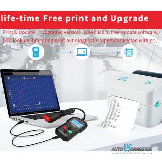 UREĐAJ ZA DIJAGNOSTIKU OBD2 CRNI 