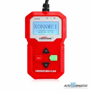 UREĐAJ ZA DIJAGNOSTIKU OBD2 CRVENI 