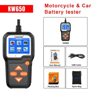 AKUMULATOR TESTER ZA AUTOMOBILE I MOTORE 6/12V 