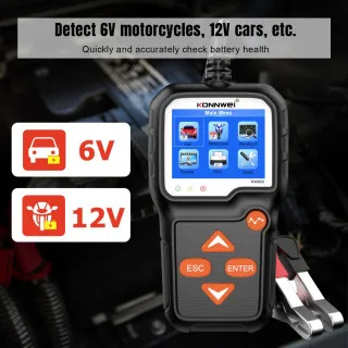 AKUMULATOR TESTER ZA AUTOMOBILE I MOTORE 6/12V 