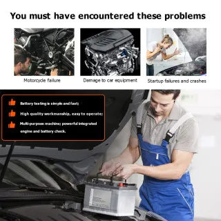 AKUMULATOR TESTER ZA AUTOMOBILE I MOTORE 6/12V 