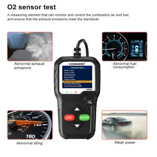 UNIVERZALNI OBD2 DIJAGNOSTIČKI SKENER ZA VOZILA POSLE 1996god. 