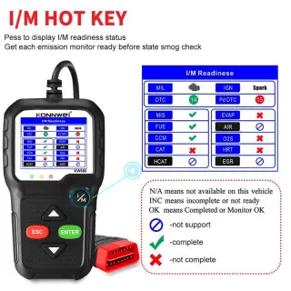 UNIVERZALNI OBD2 DIJAGNOSTIČKI SKENER ZA VOZILA POSLE 1996god. 