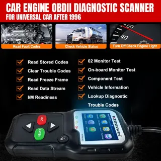UNIVERZALNI OBD2 DIJAGNOSTIČKI SKENER ZA VOZILA POSLE 1996god. 