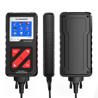 PROFESIONALNI AKUMULATOR TESTER ZA 6/12/24V ZA MOTORE/VOZILA/KAMIONE/MARINE/ATV 