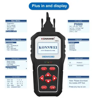 UNIVERZALNI OBD2 DIJAGNOSTIČKI SKENER ZA VOZILA SA MOGUĆNOSTIMA NADOGRADNJE PREKO BLUETOOTH-A 
