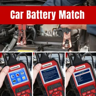 3u1 UNIVERZALNI OBD2 DIJAGNOSTIČKI SKENER I AKUMULATOR TESTER SA POVEZIVANJEM NA AKUMULATOR ZA AUTOMOBILE I MOTORE 