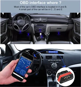 BLUETOOTH 5.0 OBD2 SKENER 