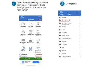 BLUETOOTH 5.0 OBD2 SKENER 