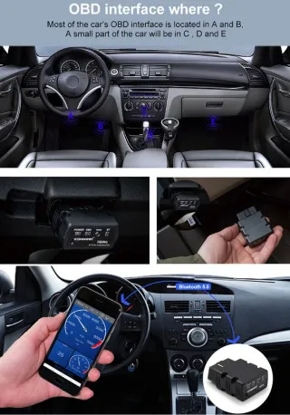 BLUETOOTH 5.0 OBD2 SKENER 