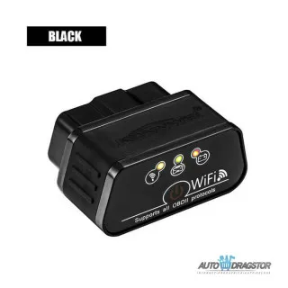 UREĐAJ ZA DIJAGNOSTIKU OBD2 WI FI CRNI 