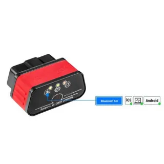 UREĐAJ ZA DIJAGNOSTIKU OBD2 WI FI CRVENI 