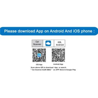 UREĐAJ ZA DIJAGNOSTIKU OBD2 WI FI CRVENI 