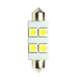 SIJALICA 12V SULFIDNA C5W,C10W SV 8.5 36mm 6x SMD5050 LED 2KOM 