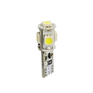 SIJALICA 12V W5W W2.1X9.5D LED 5xSMD5050 2KOM 