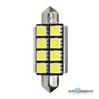 SIJALICA 12V SULFIDNA C5W SV8.5,41mm,LED,8xSMD5050 2KOM 