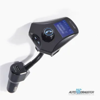 FM PREDAJNIK (TRANSMITER), 3 USB ULAZA, BLUETOOTH 5.0.MP3/WMA 