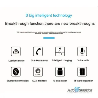 FM PREDAJNIK (TRANSMITER), 3 USB ULAZA, BLUETOOTH 5.0,MP3/WMA 