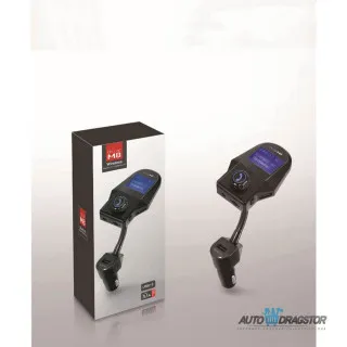 FM PREDAJNIK (TRANSMITER), 3 USB ULAZA, BLUETOOTH 5.0,MP3/WMA 