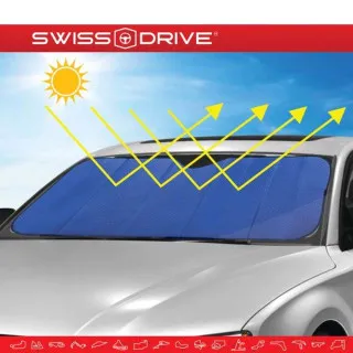 ZAŠTITA OD SUNCA 145x70CM MAT PLAVA 