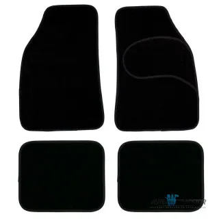 UNIVERZALNE TEPIH PATOSNICE CRNE 4KOM 48.5X65CM/39.5X32.5CM 